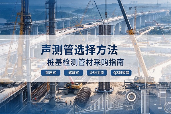 湘阴声测管选型标准