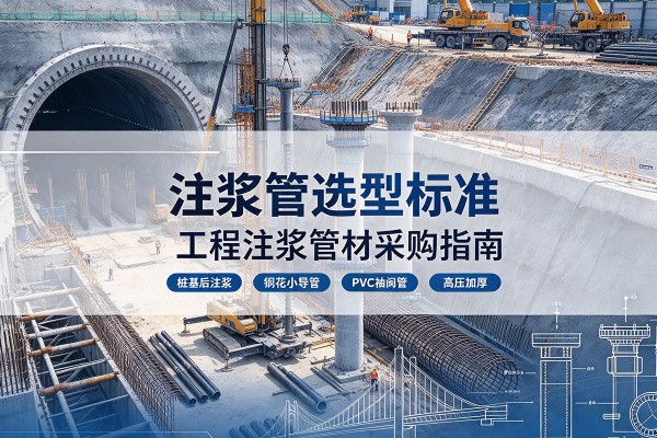湘阴注浆管选型标准