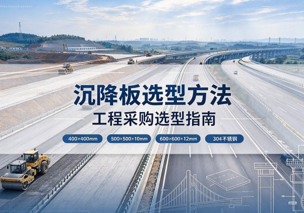 湘阴沉降板选择方法