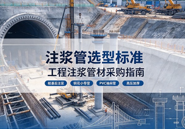 湘阴注浆管选型标准